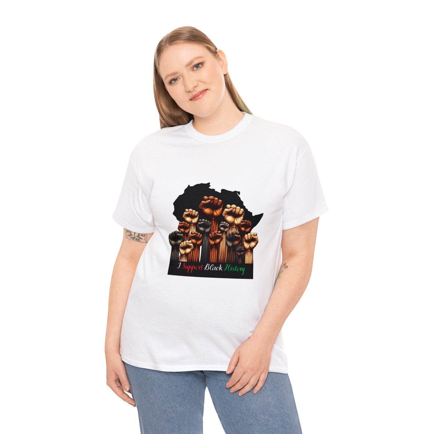 Black History Month I Support Black History Tees