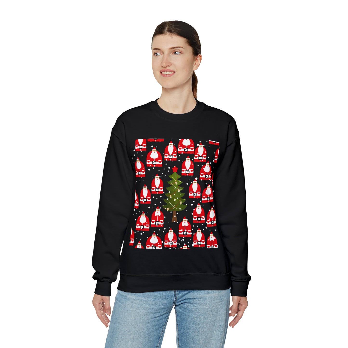 Unisex Heavy Blend™ Crewneck Christmas Ugly Sweatshirt9