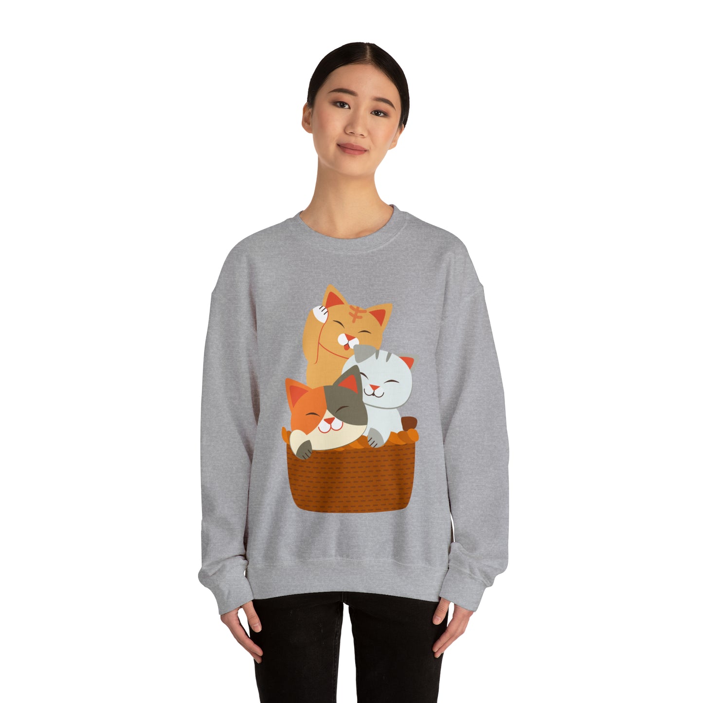 Unisex Heavy Blend™ Crewneck Christmas Ugly Sweatshirt7