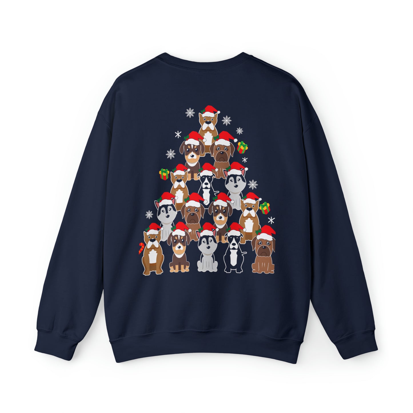 Unisex Heavy Blend™ Crewneck Christmas Ugly Sweatshirt8