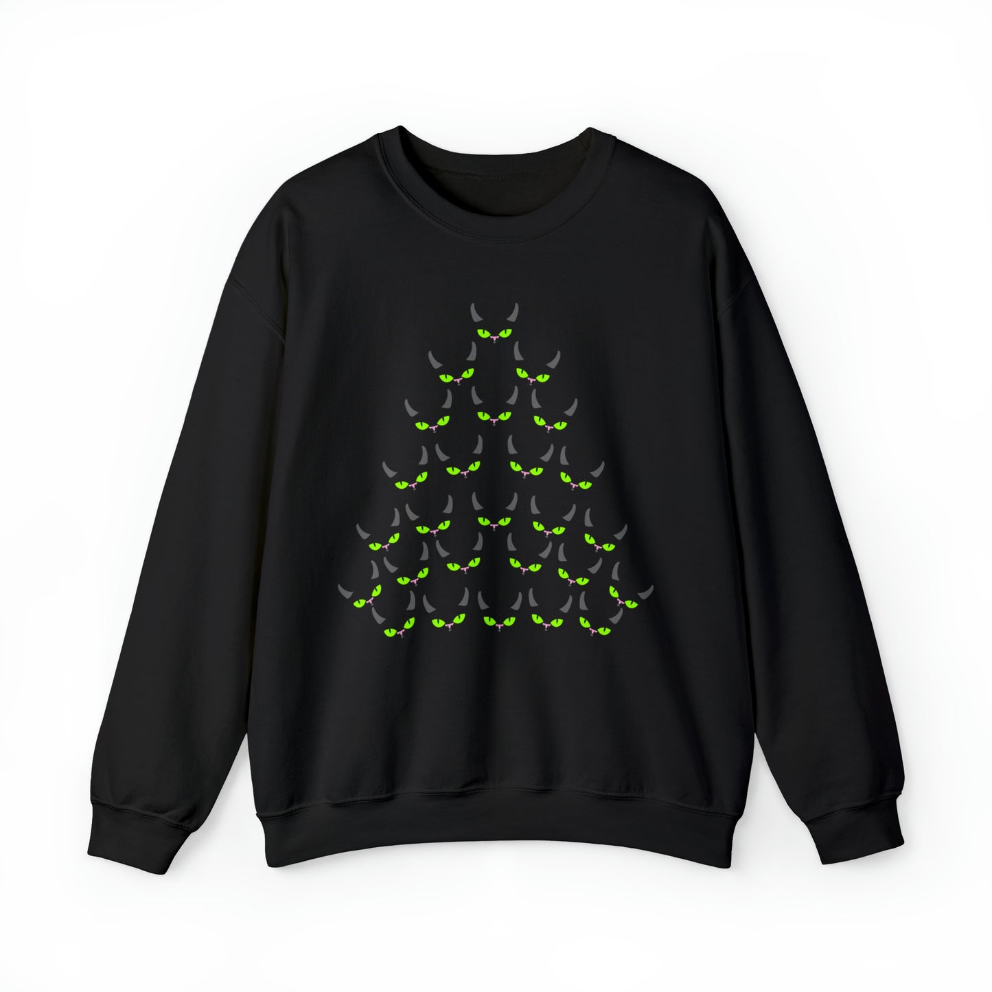 Unisex Heavy Blend™ Crewneck Christmas Ugly Sweatshirt13