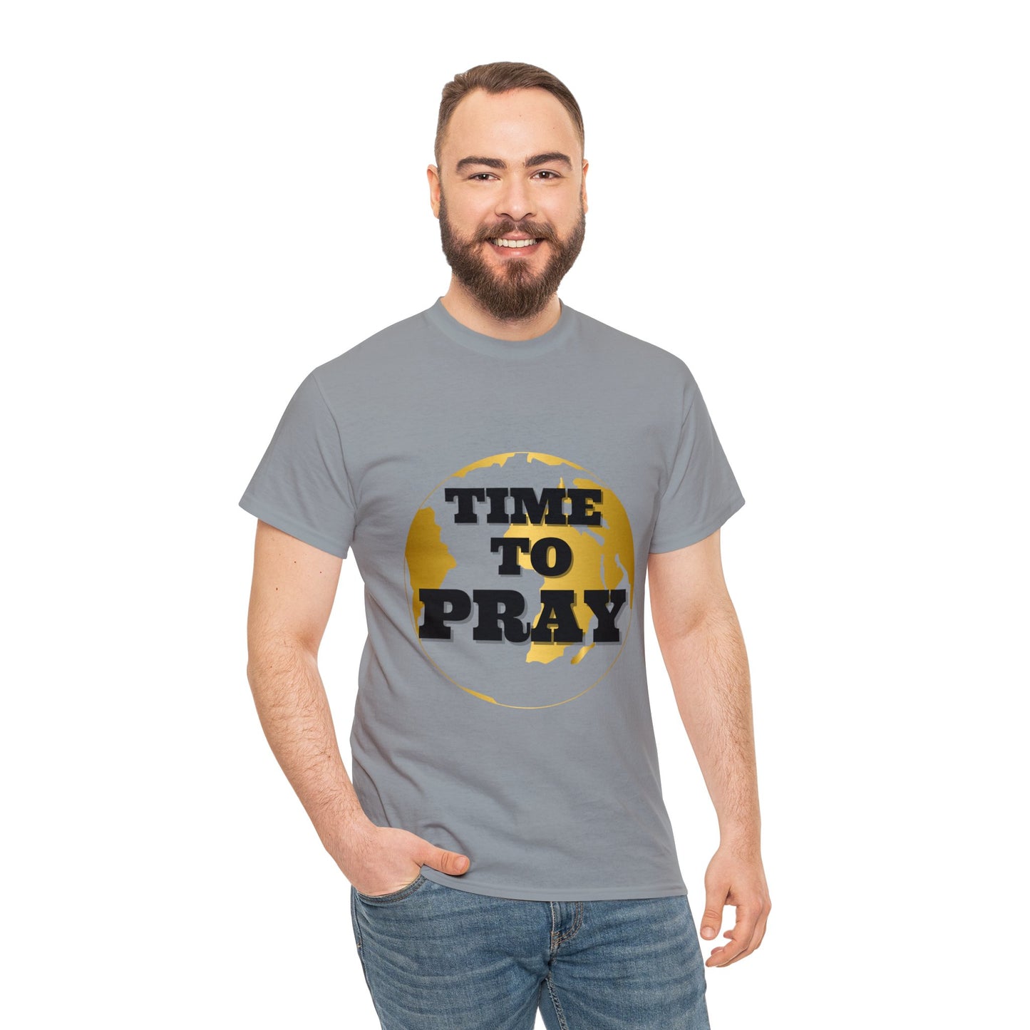 Unisex Heavy Cotton Tee Time to Pray Tee