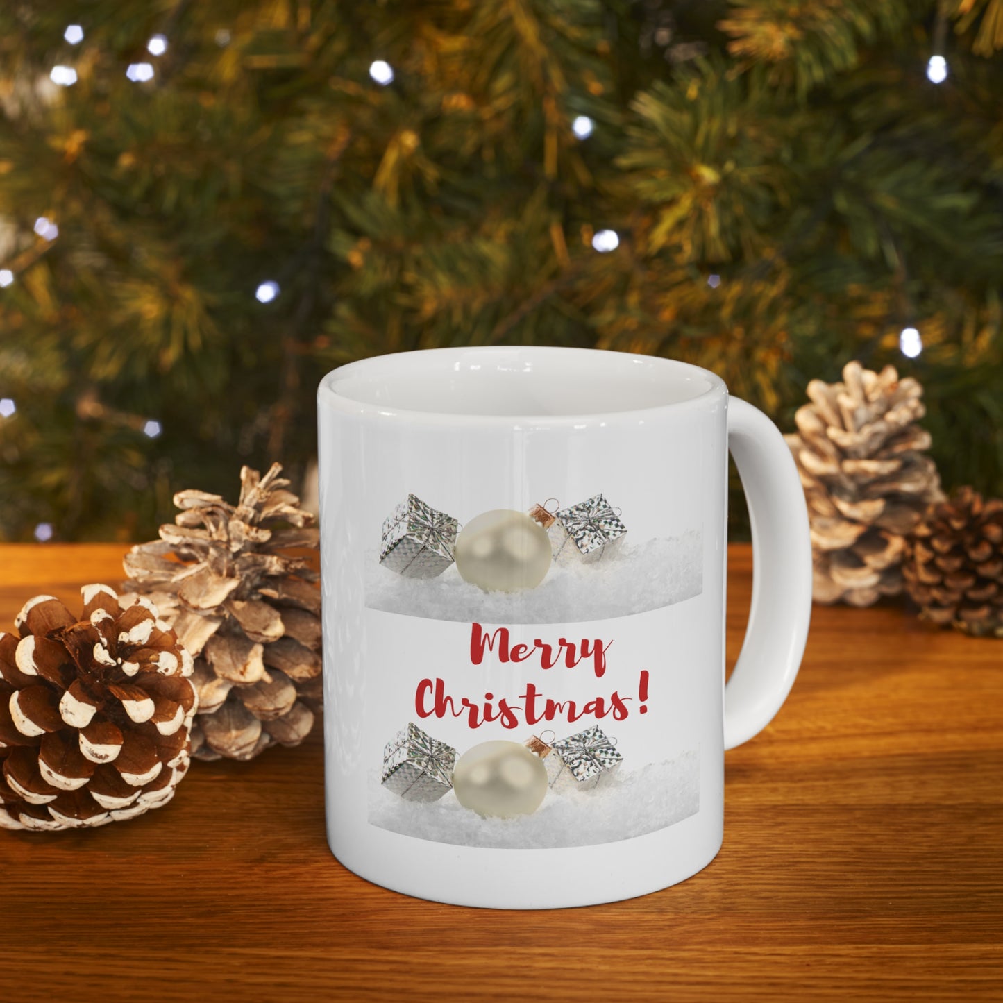 Just for You Merry Christmas Ceramic Mug 11oz