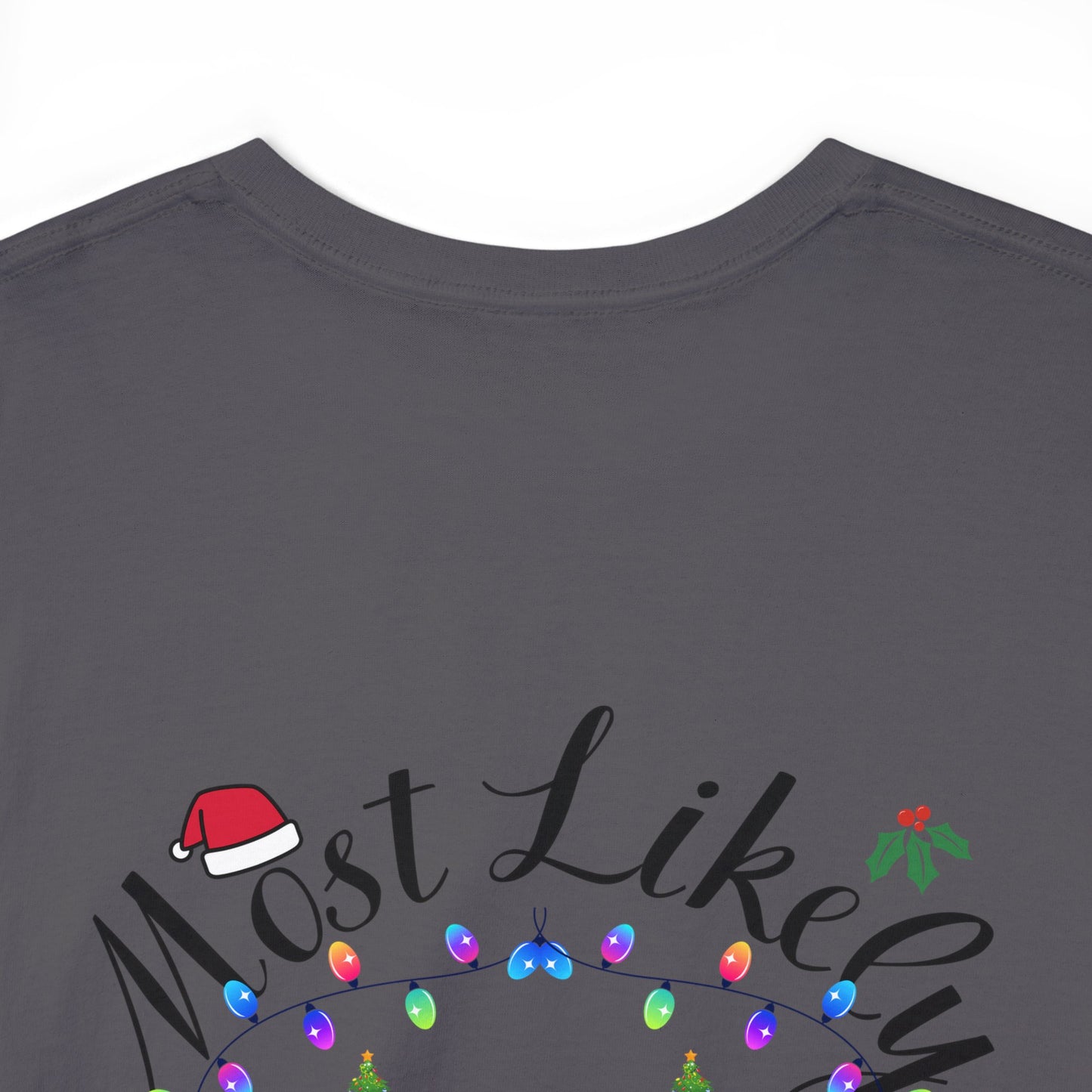 Christmas Ugly Tees Unisex Heavy Cotton Tee eat Santa's Cookies