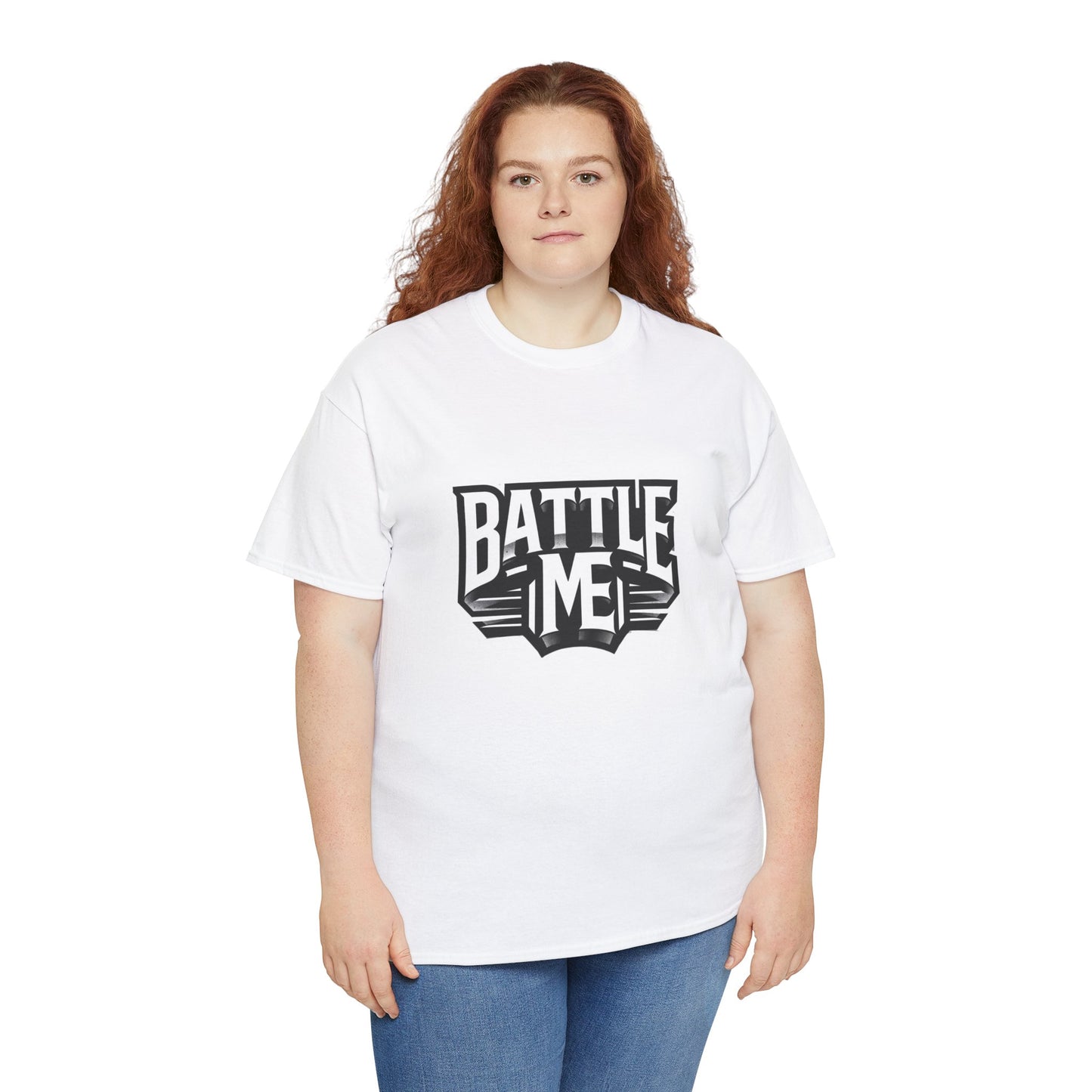 Heavy Cotton Tshirt Unisex for Battle on Live