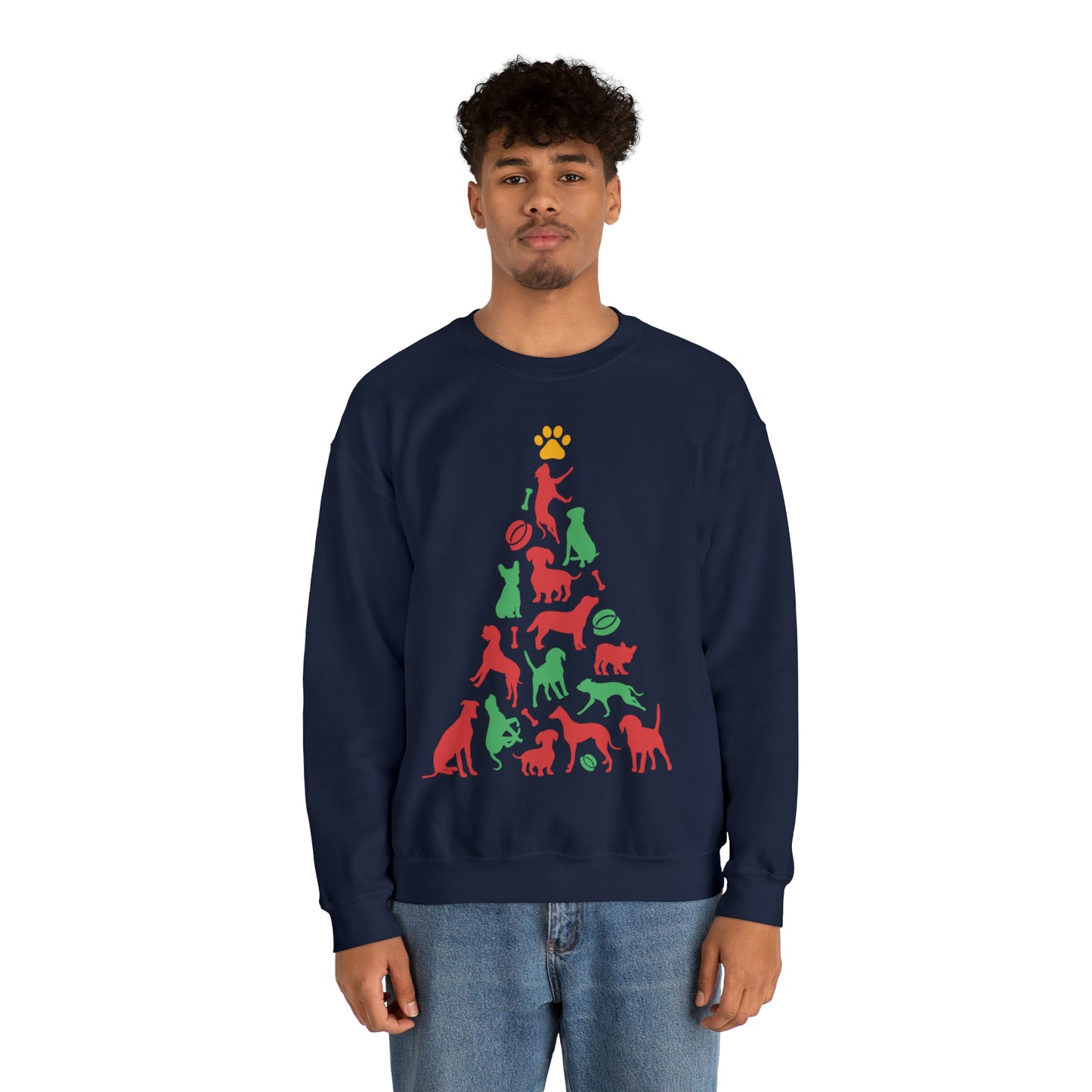 Unisex Heavy Blend™ Crewneck Christmas Ugly Sweatshirt11