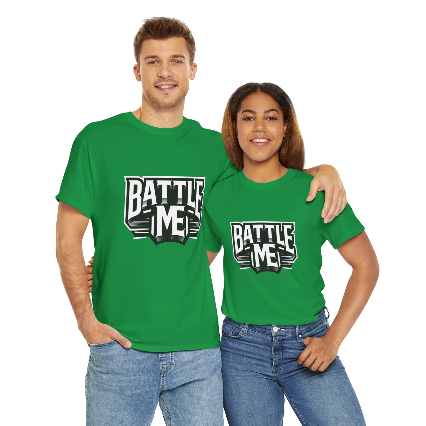 Heavy Cotton Tshirt Unisex for Battle on Live