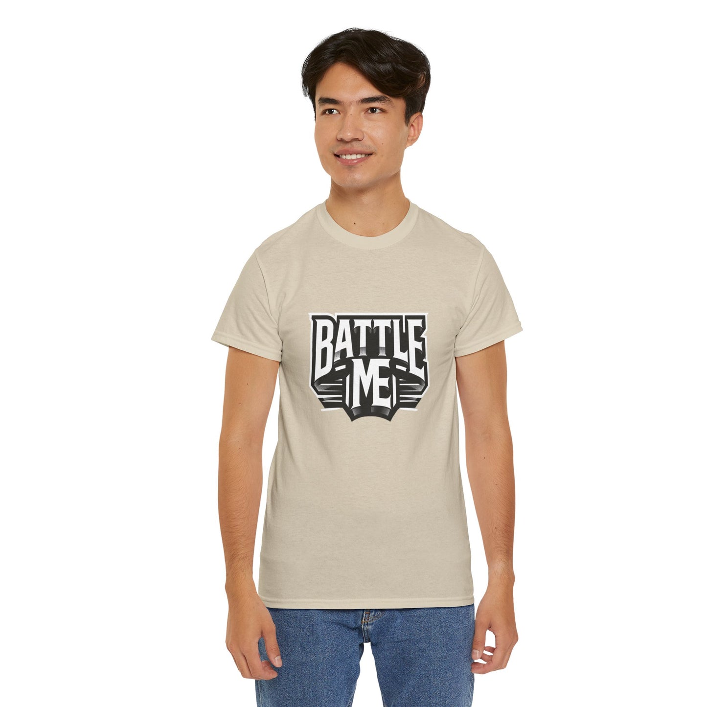 Heavy Cotton Tshirt Unisex for Battle on Live