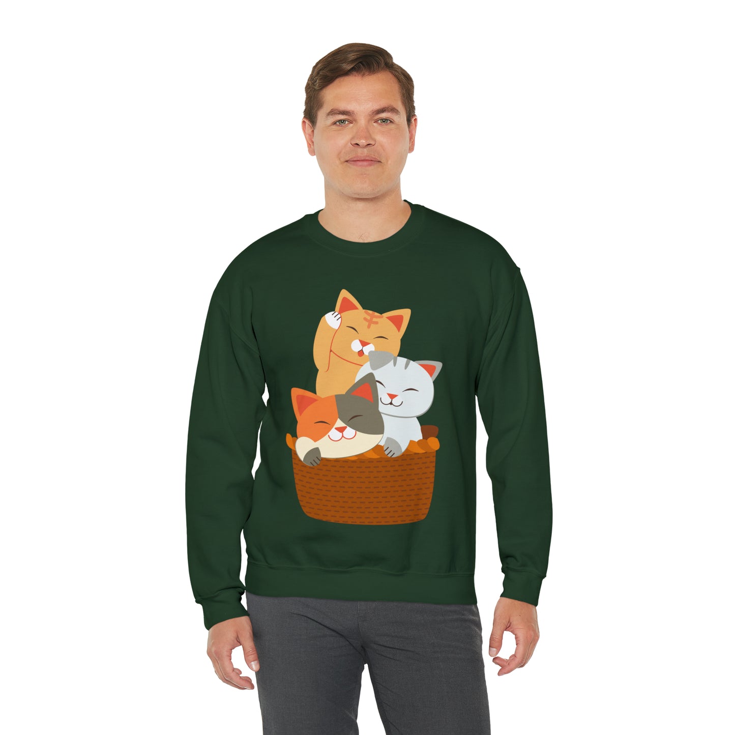 Unisex Heavy Blend™ Crewneck Christmas Ugly Sweatshirt7