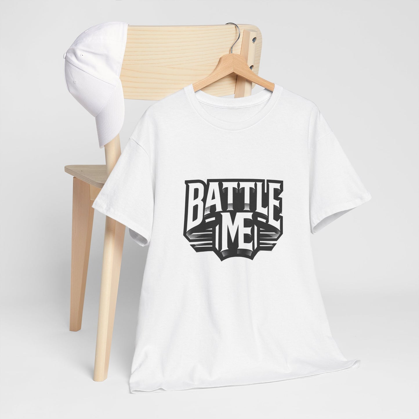 Heavy Cotton Tshirt Unisex for Battle on Live