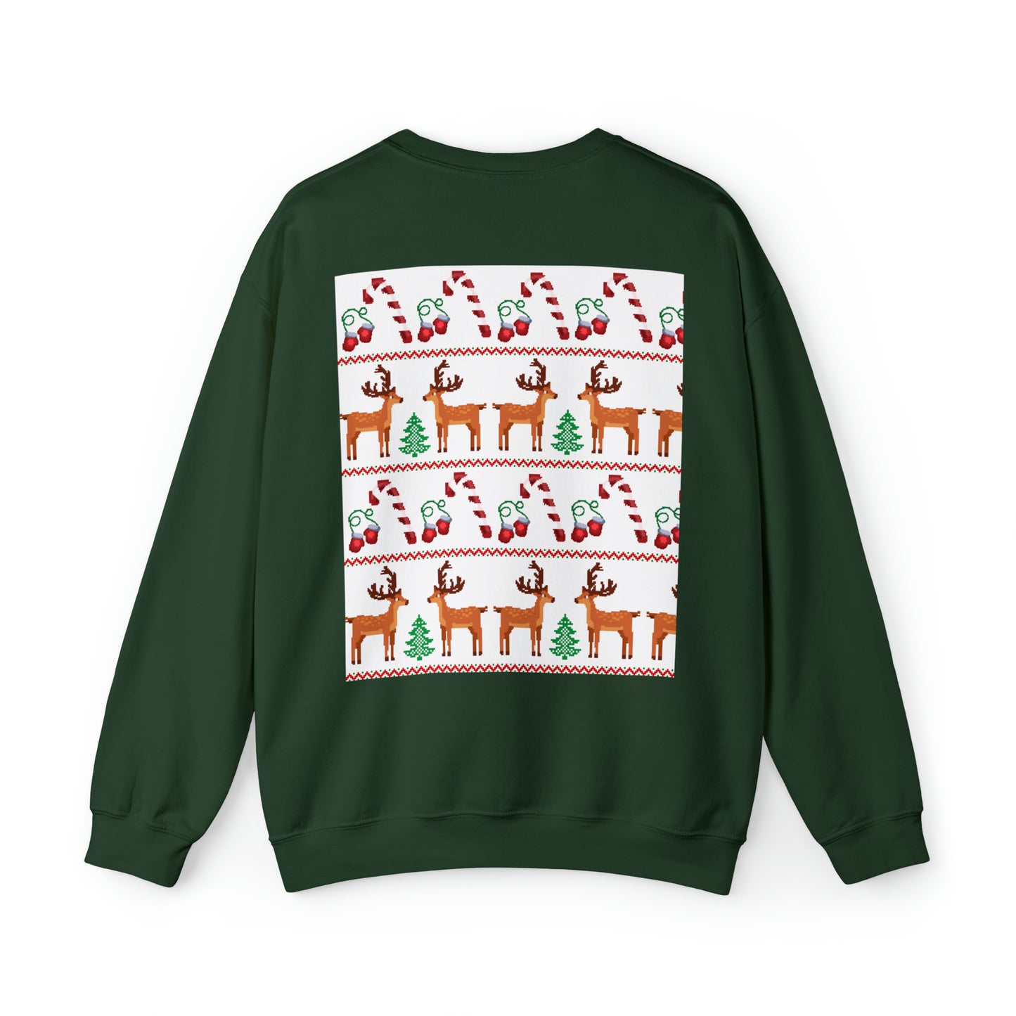 Unisex Heavy Blend™ Crewneck Christmas Ugly Sweatshirt24