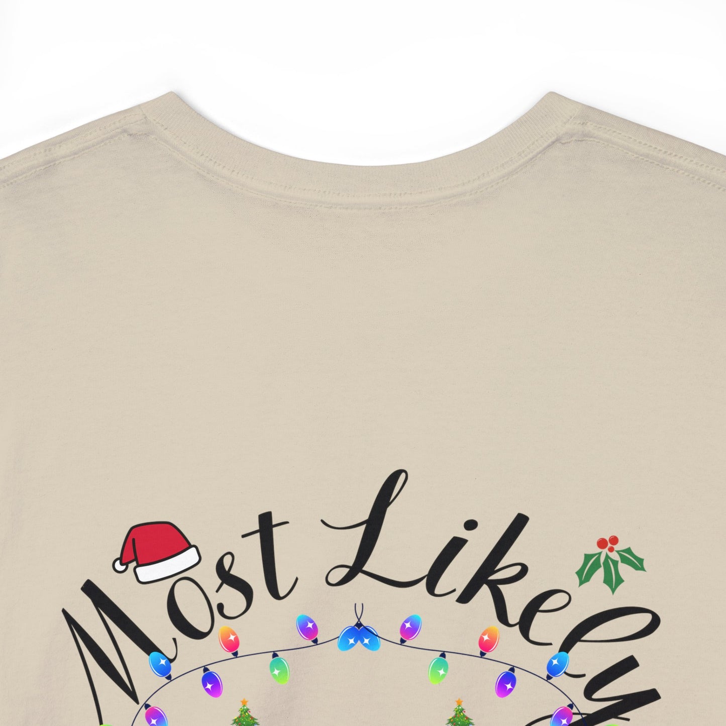 Christmas Ugly Tees Unisex Heavy Cotton Tee forget to Christmas Shop