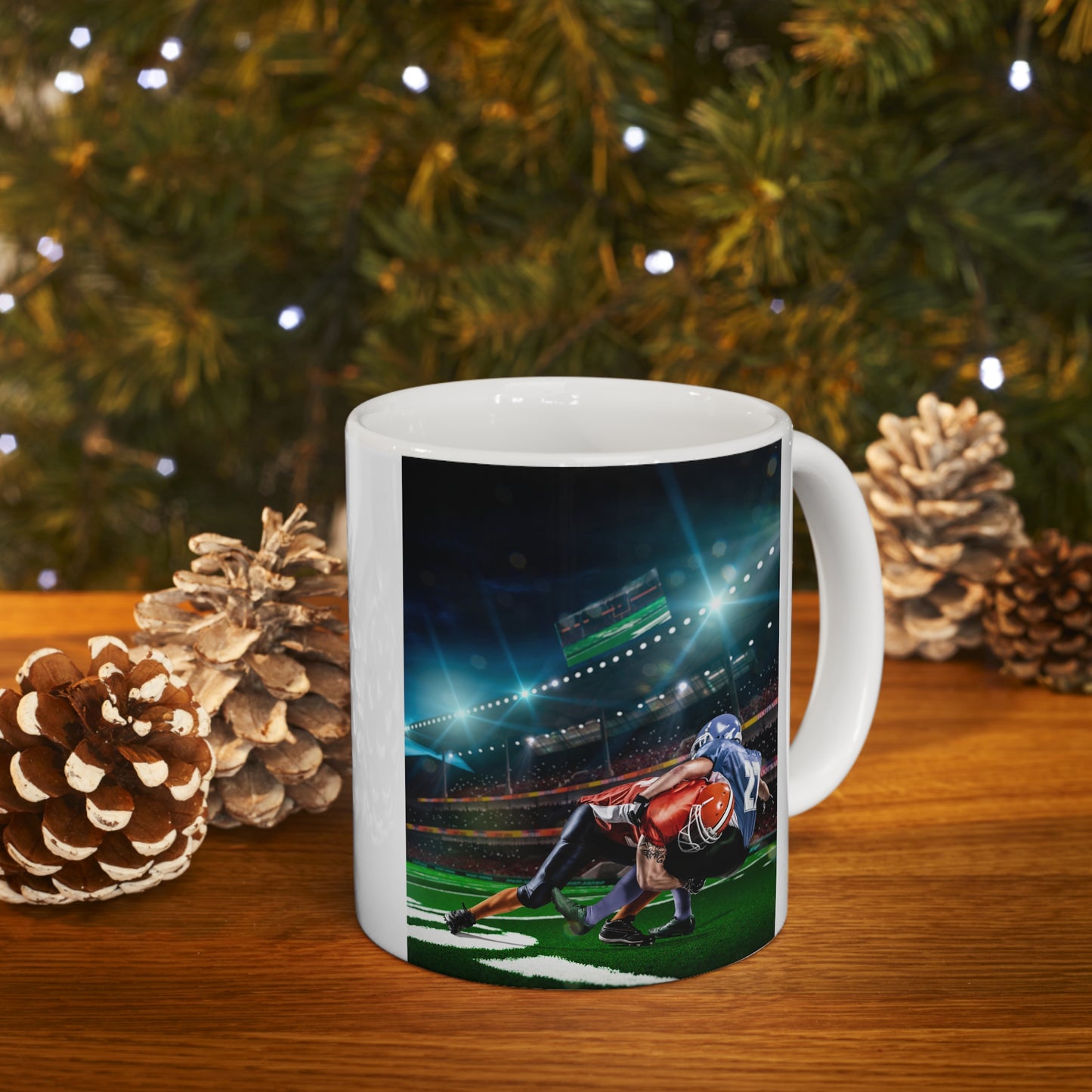 Got Him Ceramic Mug 11oz Football Sports Edition