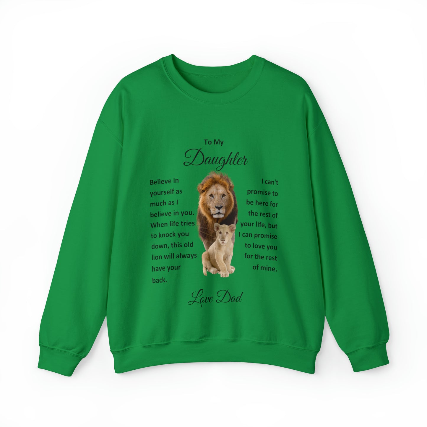 To My Daughter Sweatshirt 2