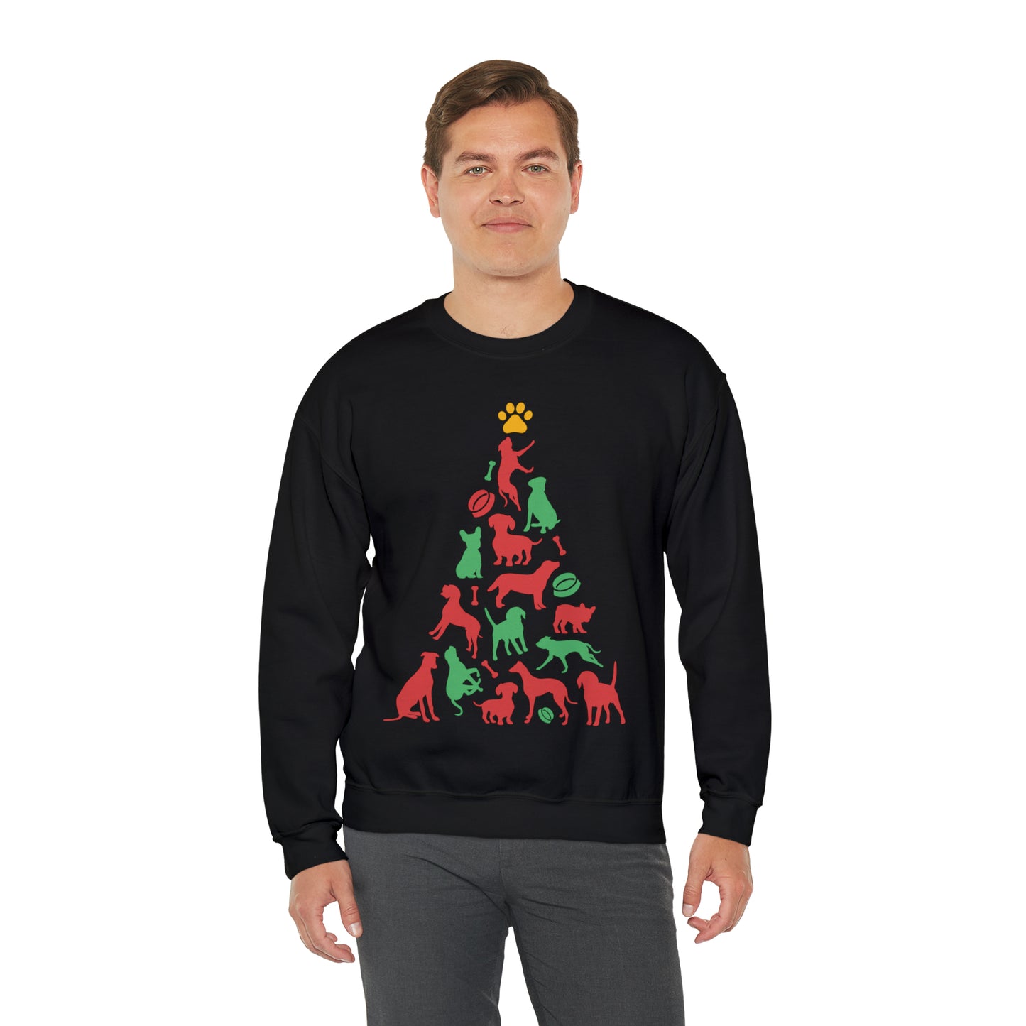 Unisex Heavy Blend™ Crewneck Christmas Ugly Sweatshirt11