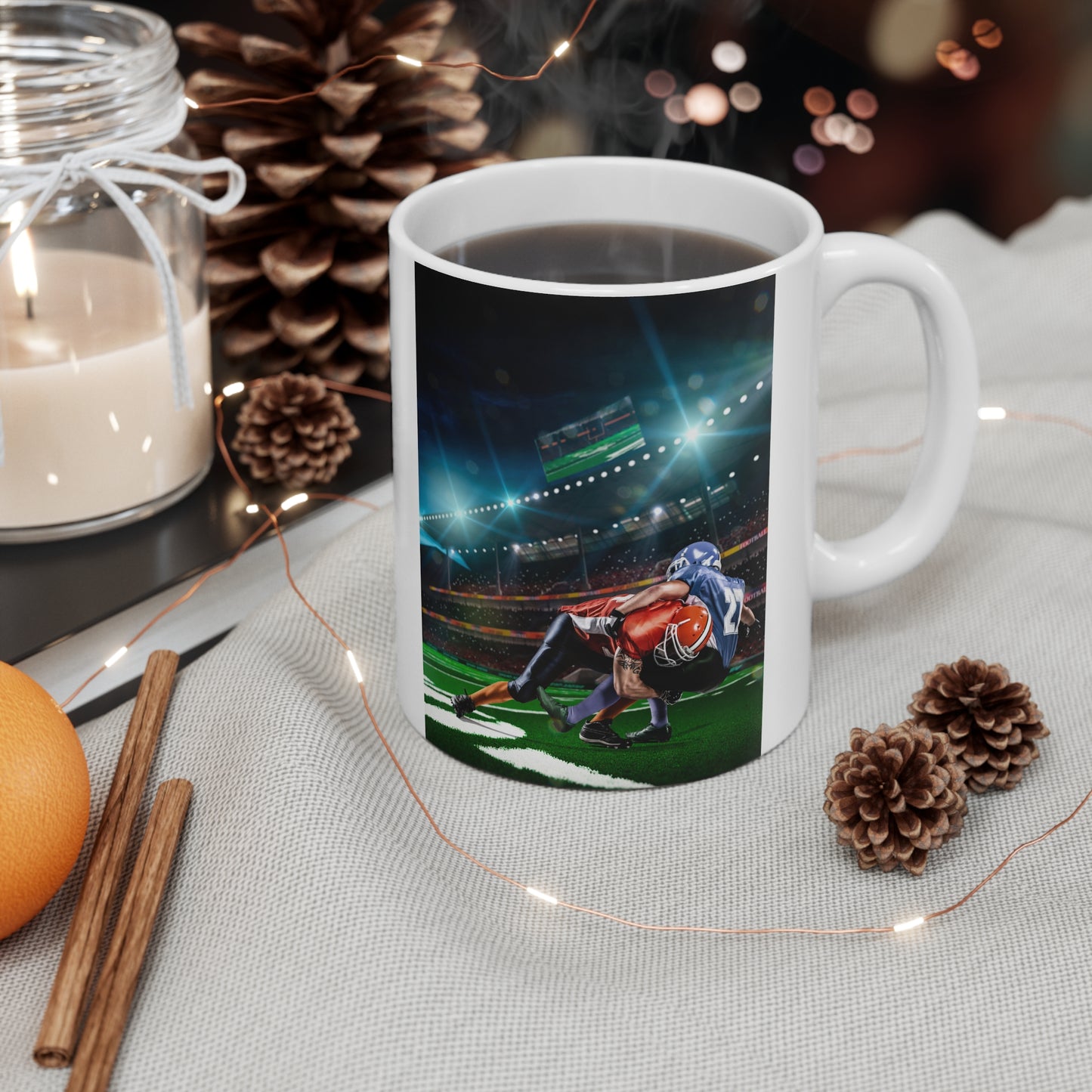 Got Him Ceramic Mug 11oz Football Sports Edition