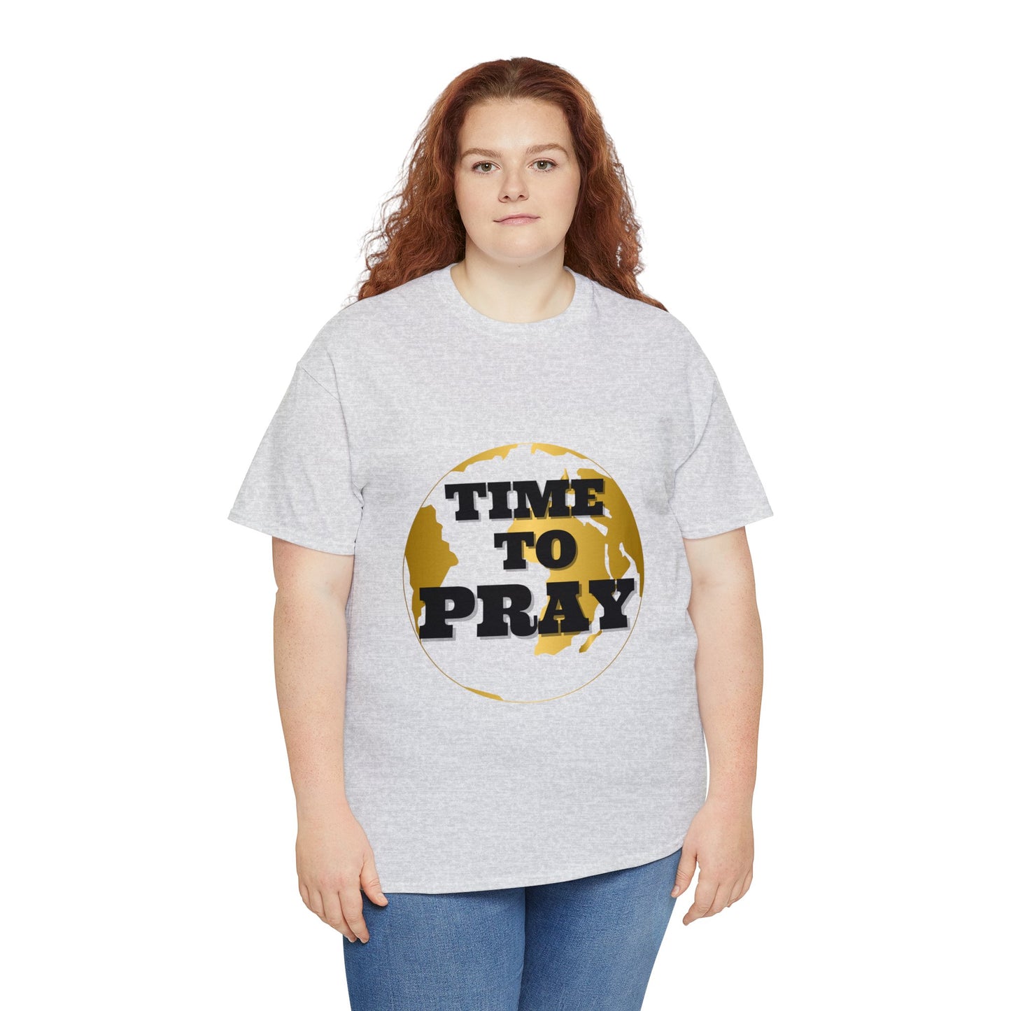 Unisex Heavy Cotton Tee Time to Pray Tee