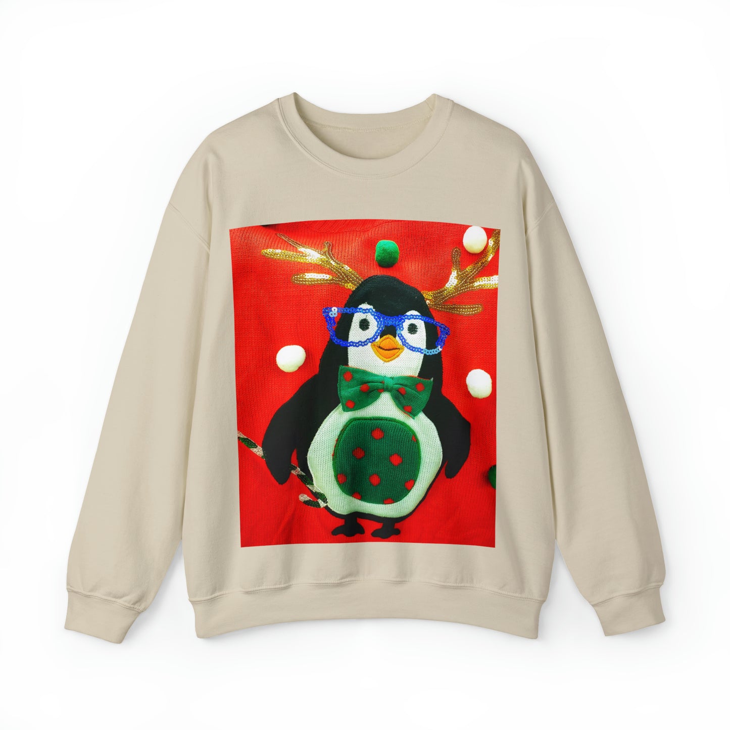 Unisex Heavy Blend™ Crewneck Christmas Ugly Sweatshirt