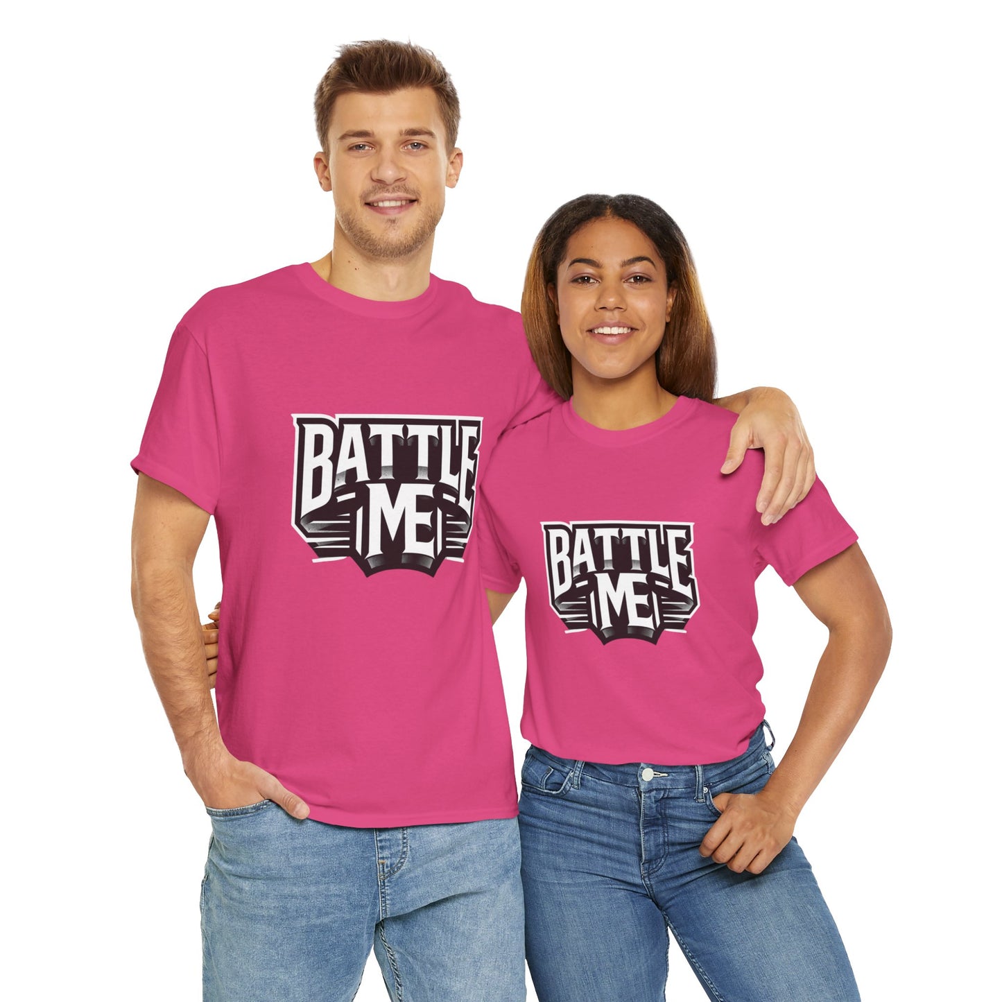 Heavy Cotton Tshirt Unisex for Battle on Live