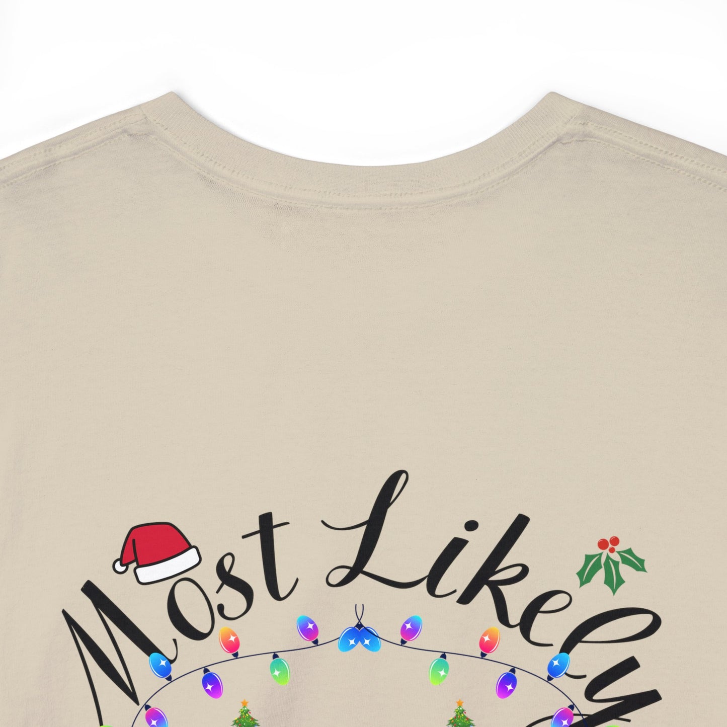 Christmas Ugly Tees Unisex Heavy Cotton Tee eat Santa's Cookies