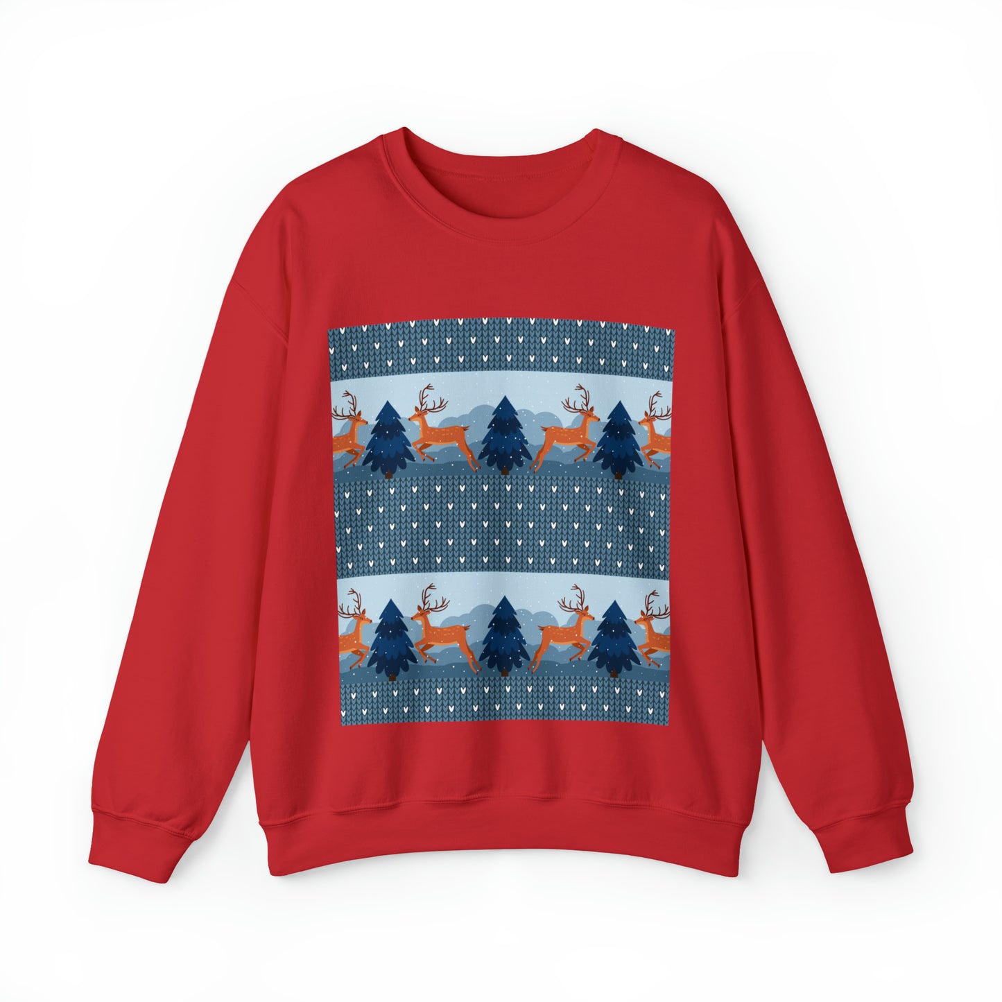 Unisex Heavy Blend™ Crewneck Christmas Ugly Sweatshirt22