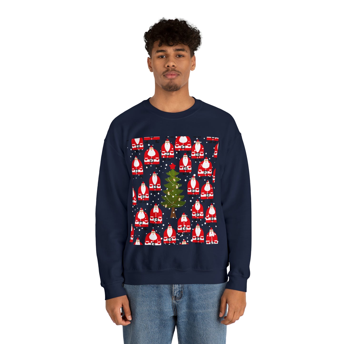 Unisex Heavy Blend™ Crewneck Christmas Ugly Sweatshirt9