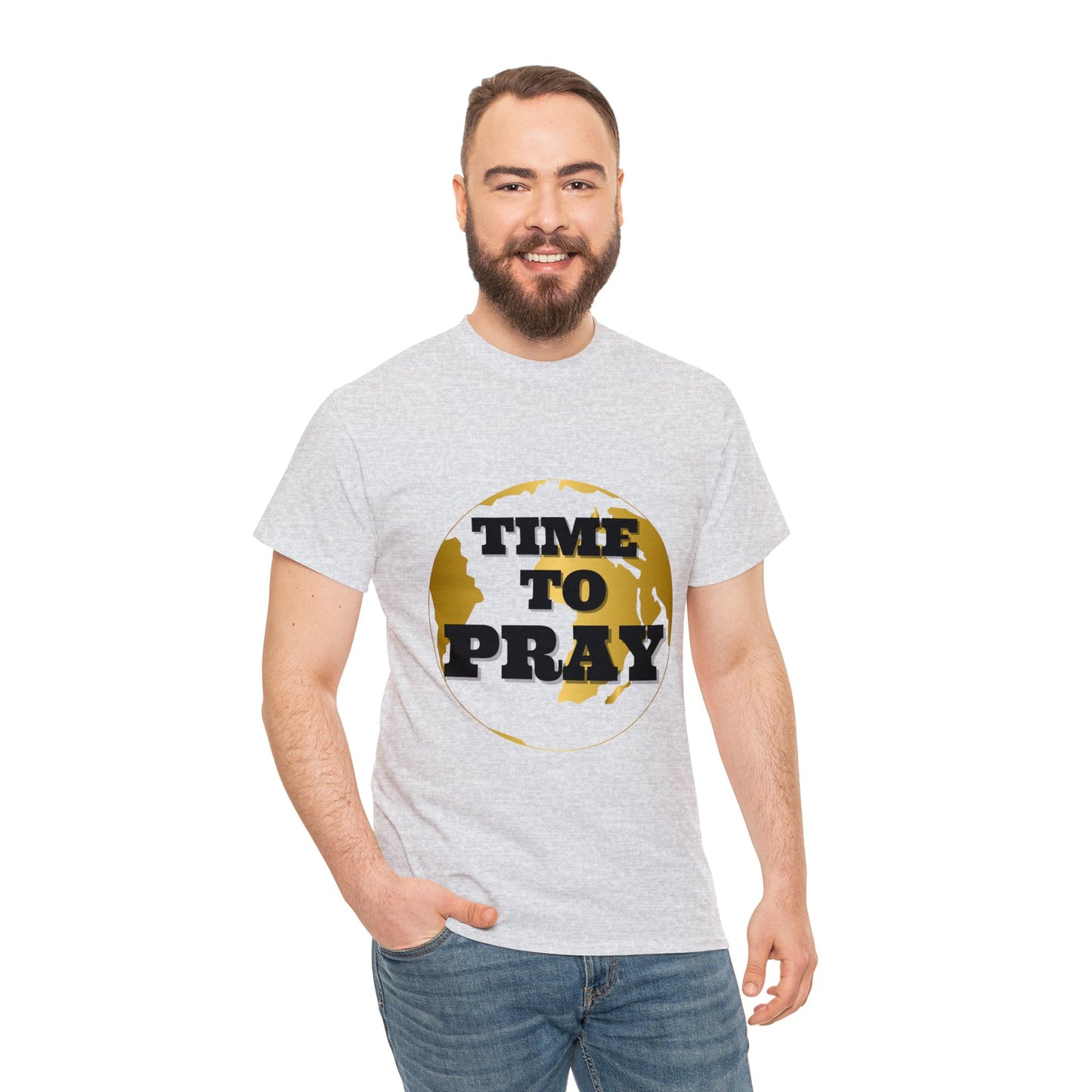 Unisex Heavy Cotton Tee Time to Pray Tee