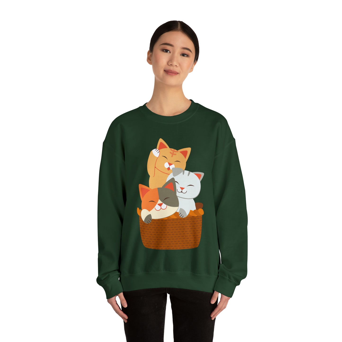 Unisex Heavy Blend™ Crewneck Christmas Ugly Sweatshirt7