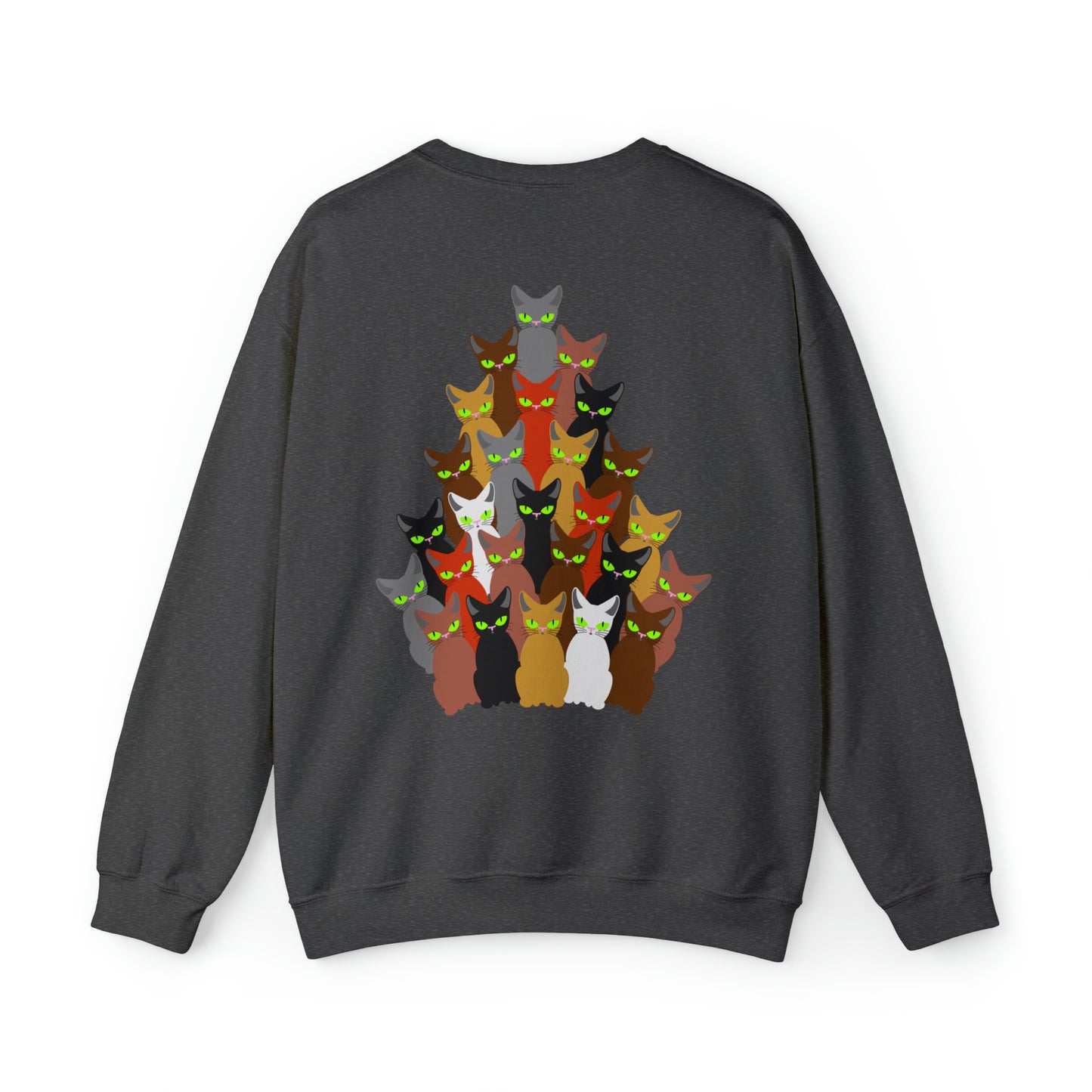 Unisex Heavy Blend™ Crewneck Christmas Ugly Sweatshirt12