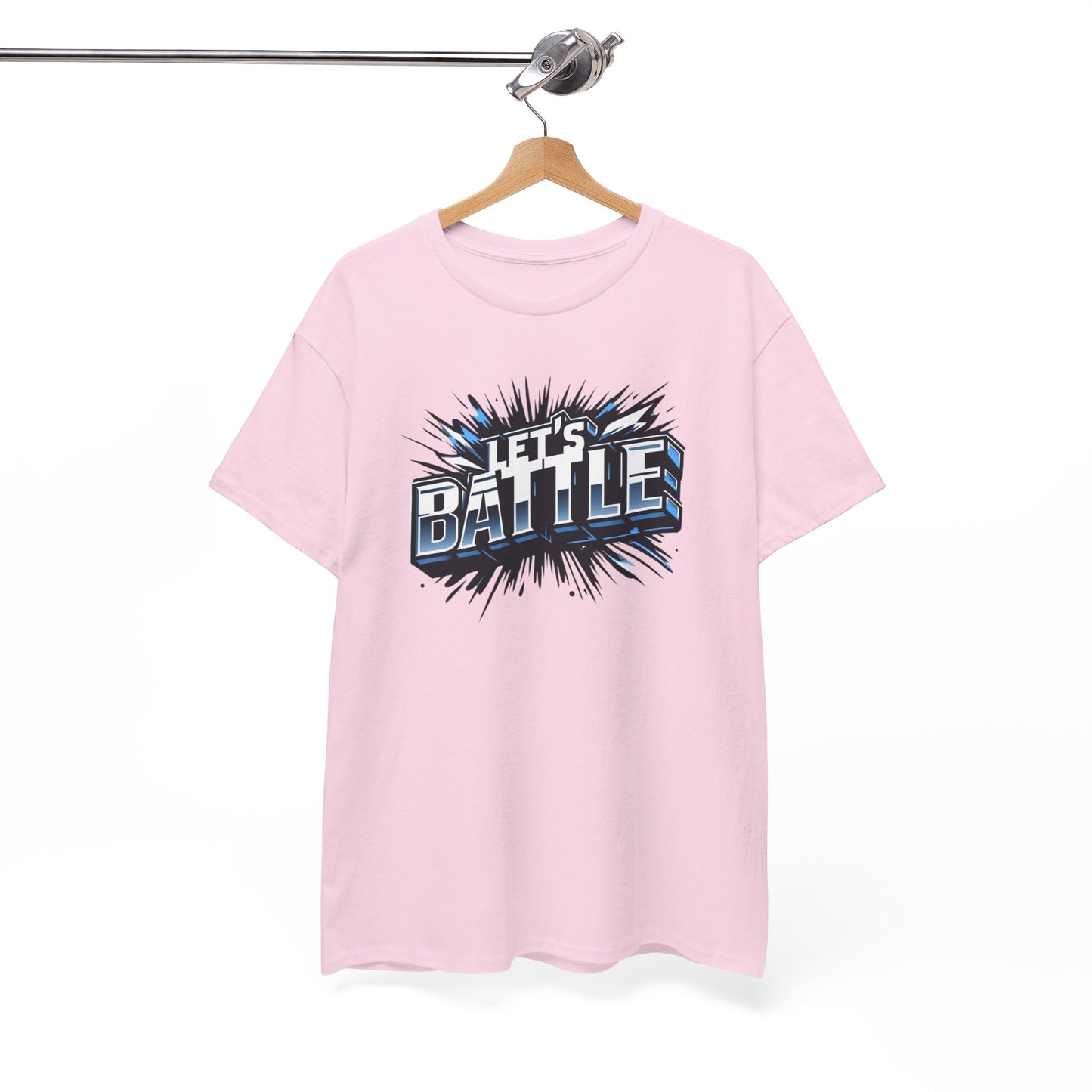 Heavy Cotton Tshirt for Male and Female Lets Battle