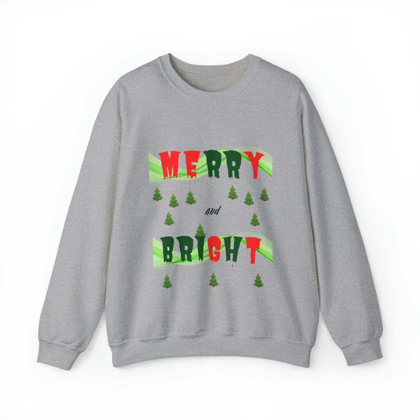 Merry and Bright Christmas Ugly Sweater