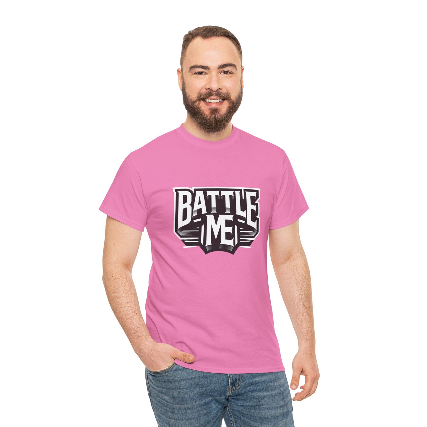 Heavy Cotton Tshirt Unisex for Battle on Live