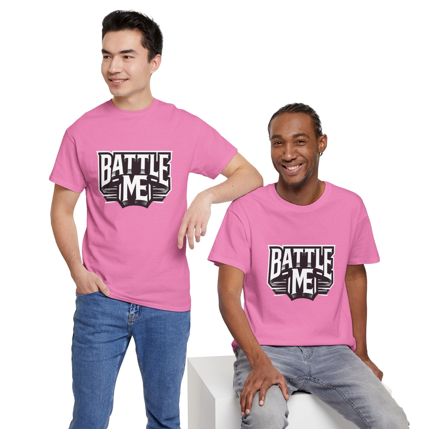 Heavy Cotton Tshirt Unisex for Battle on Live