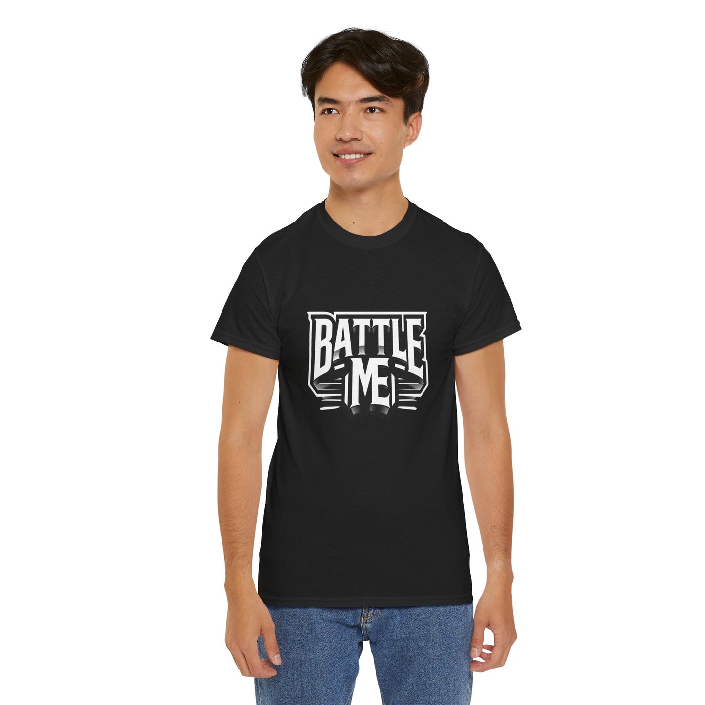 Heavy Cotton Tshirt Unisex for Battle on Live