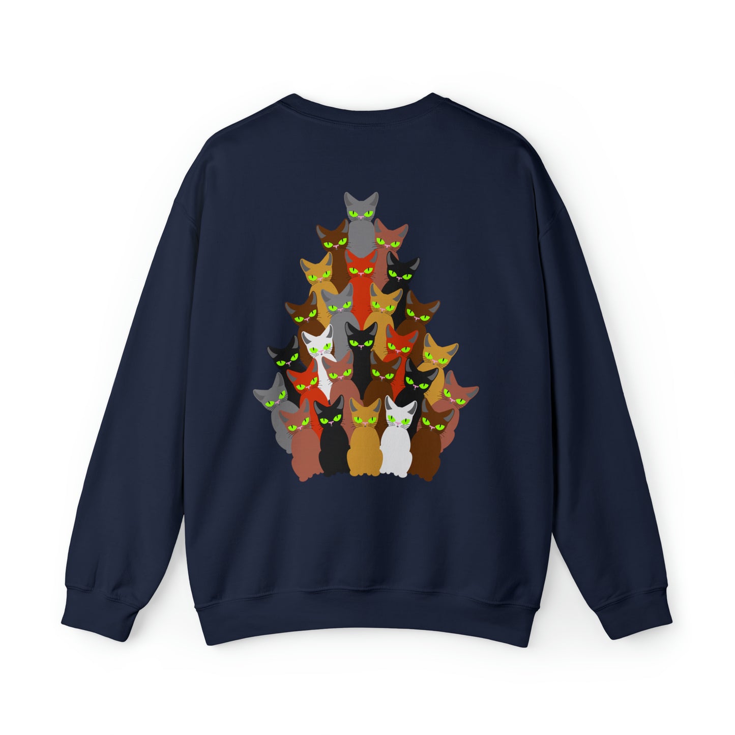 Unisex Heavy Blend™ Crewneck Christmas Ugly Sweatshirt12