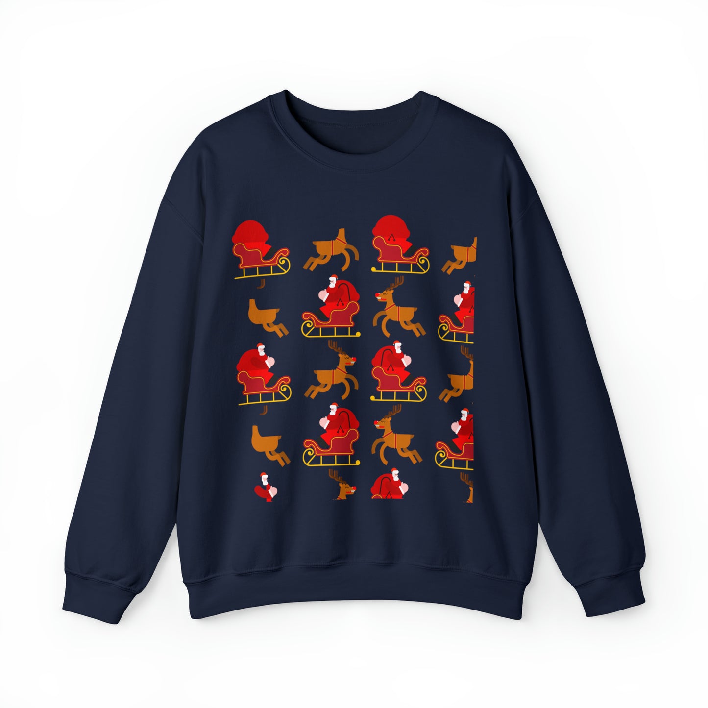 Unisex Heavy Blend™ Crewneck Christmas Ugly Sweatshirt23