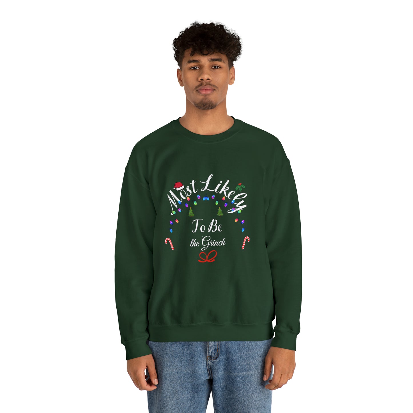 Most Likely to be the Grinch Christmas Ugly Sweater