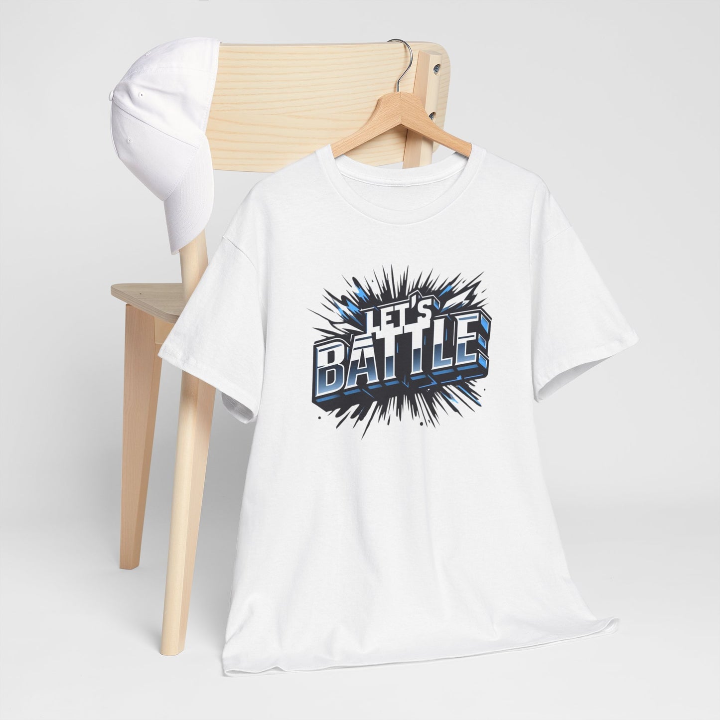 Heavy Cotton Tshirt for Male and Female Lets Battle