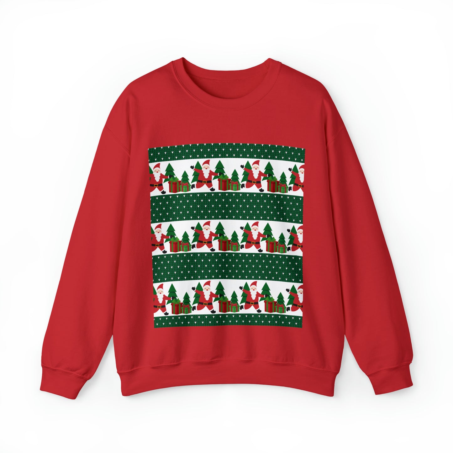 Unisex Heavy Blend™ Crewneck Christmas Ugly Sweatshirt21