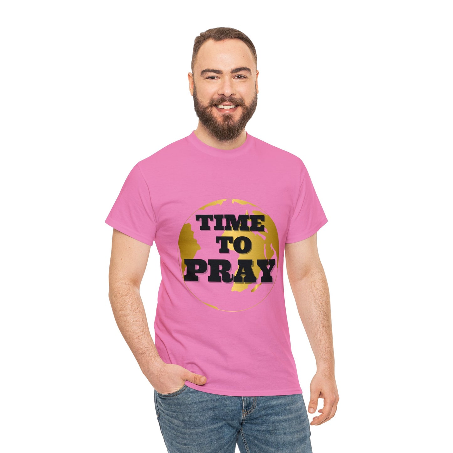 Unisex Heavy Cotton Tee Time to Pray Tee