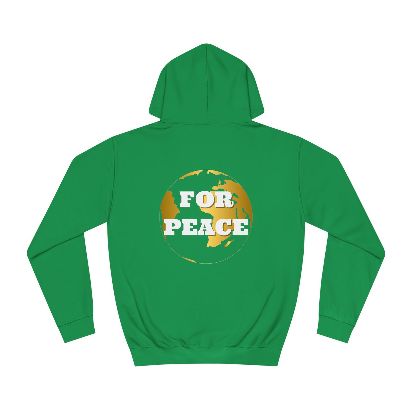 Unisex College Hoodie Time to Pray for Peace Design