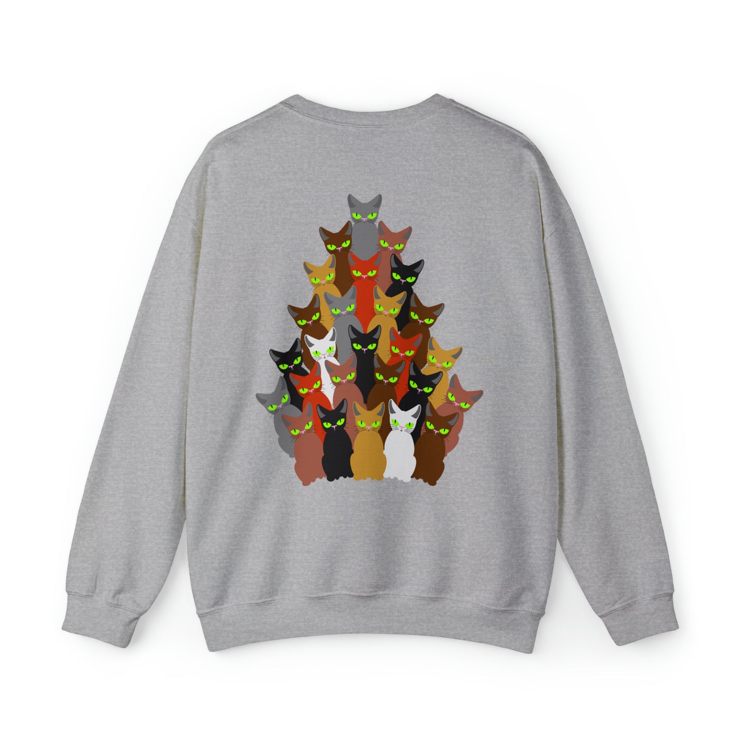 Unisex Heavy Blend™ Crewneck Christmas Ugly Sweatshirt12