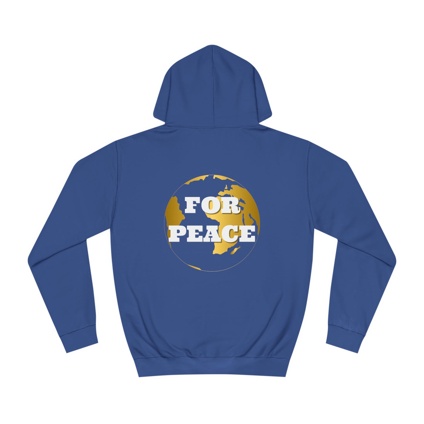 Unisex College Hoodie Time to Pray for Peace Design