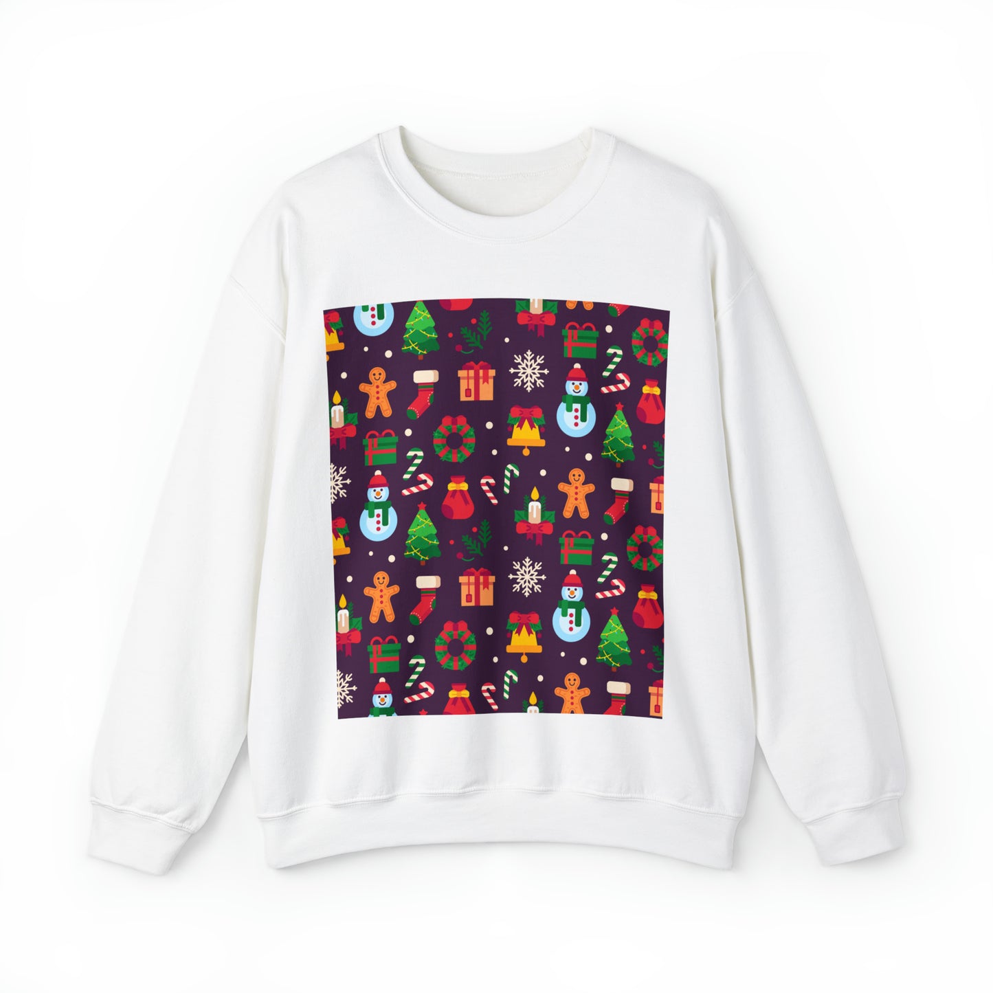 Unisex Heavy Blend™ Crewneck Christmas Ugly Sweatshirt10