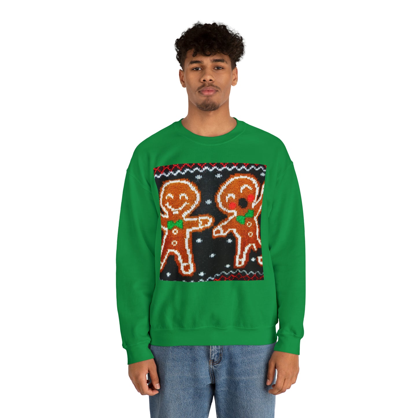 Unisex Heavy Blend™ Crewneck Christmas Ugly Sweatshirt2