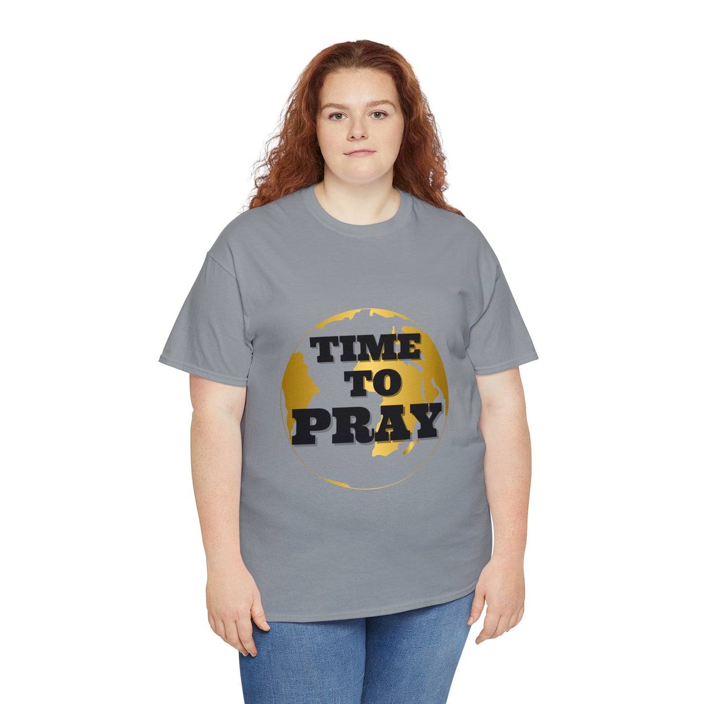 Unisex Heavy Cotton Tee Time to Pray Tee