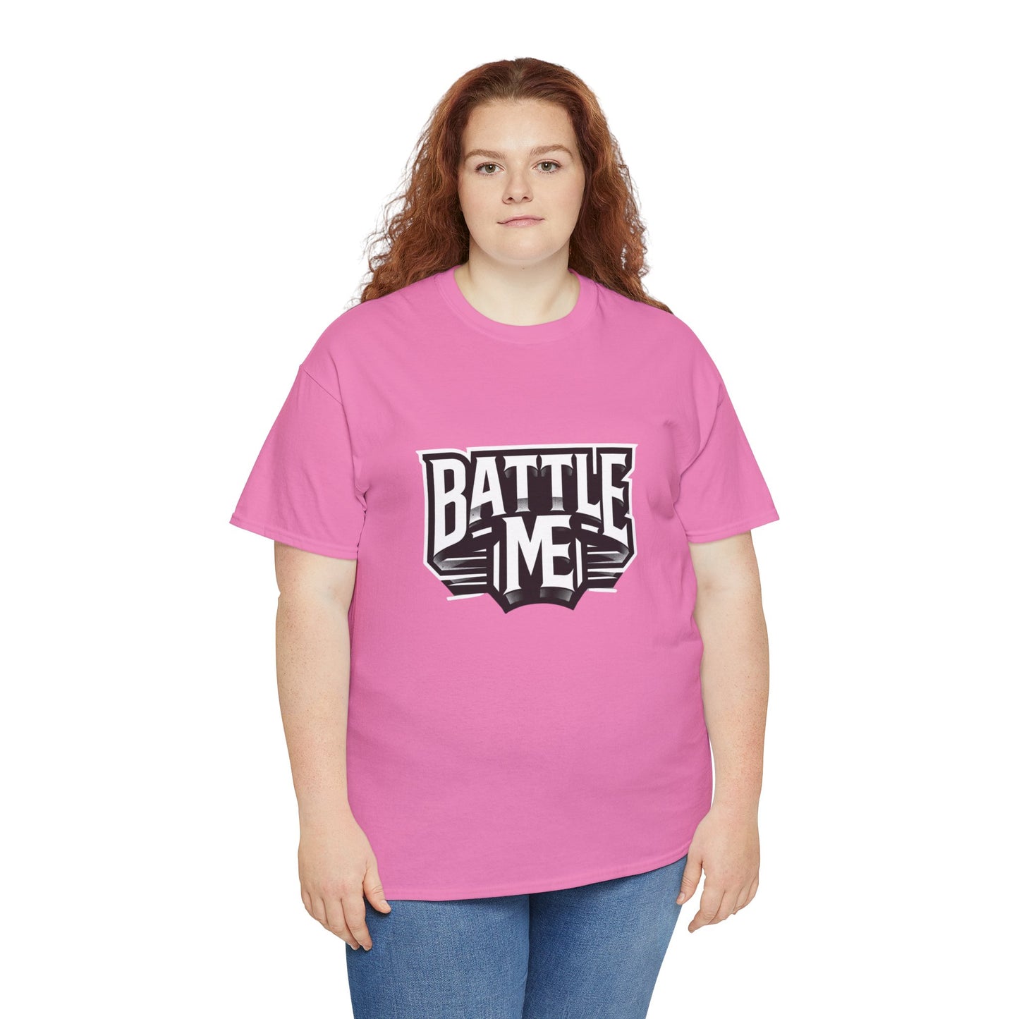 Heavy Cotton Tshirt Unisex for Battle on Live