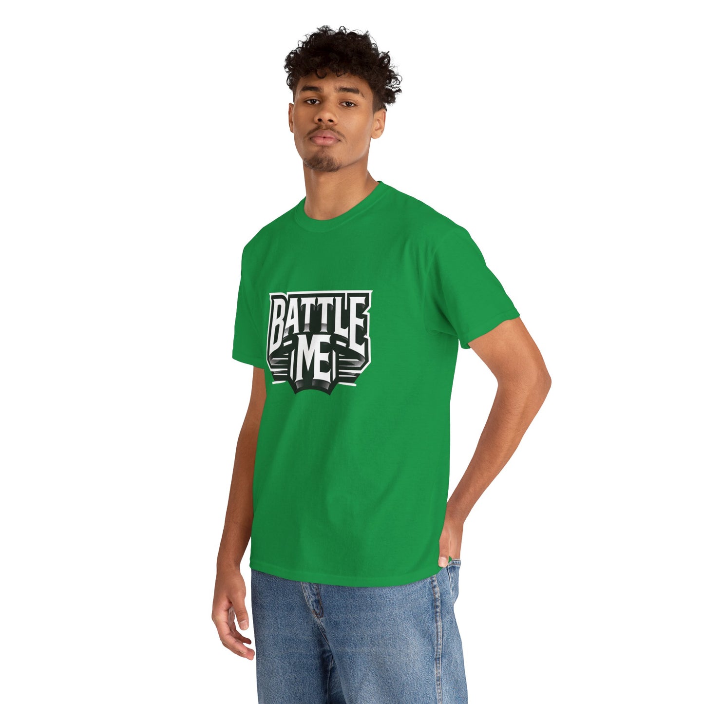 Heavy Cotton Tshirt Unisex for Battle on Live