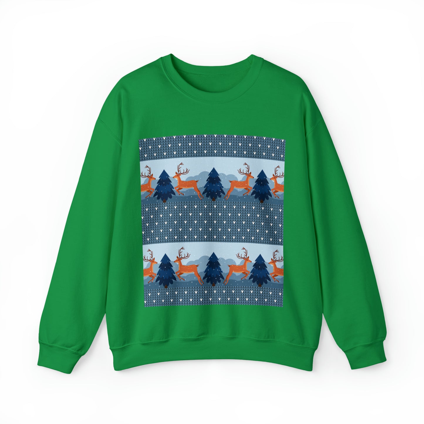 Unisex Heavy Blend™ Crewneck Christmas Ugly Sweatshirt22