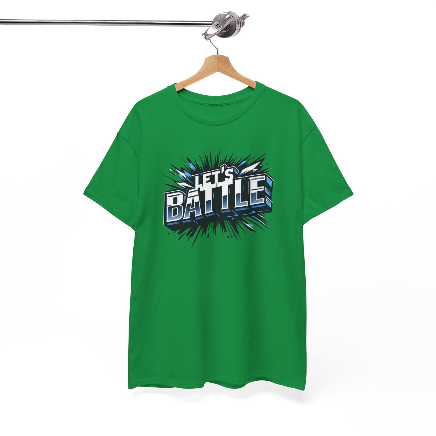 Heavy Cotton Tshirt for Male and Female Lets Battle